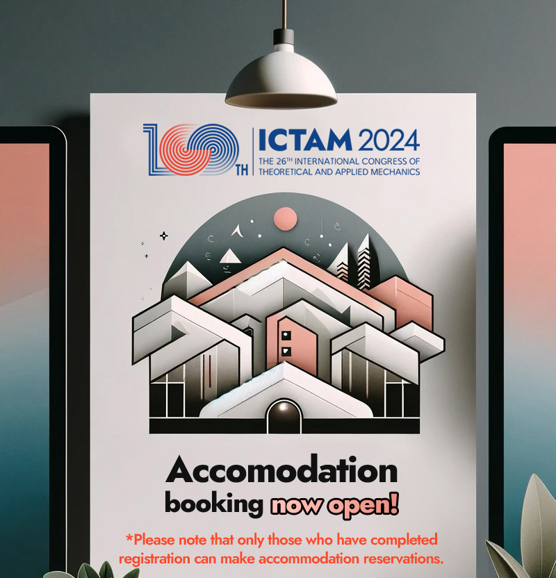 Accomodation booking now open! note that only those who have completed registration can make accommodation reservations.